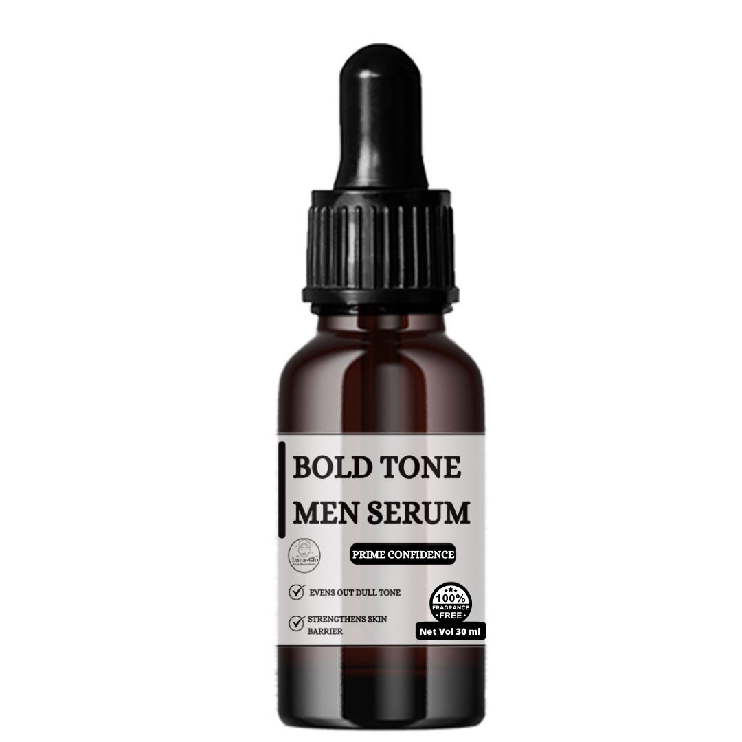 Bold Tone Men Serum -Fragrance Free, For radiant, clear, and confident skin