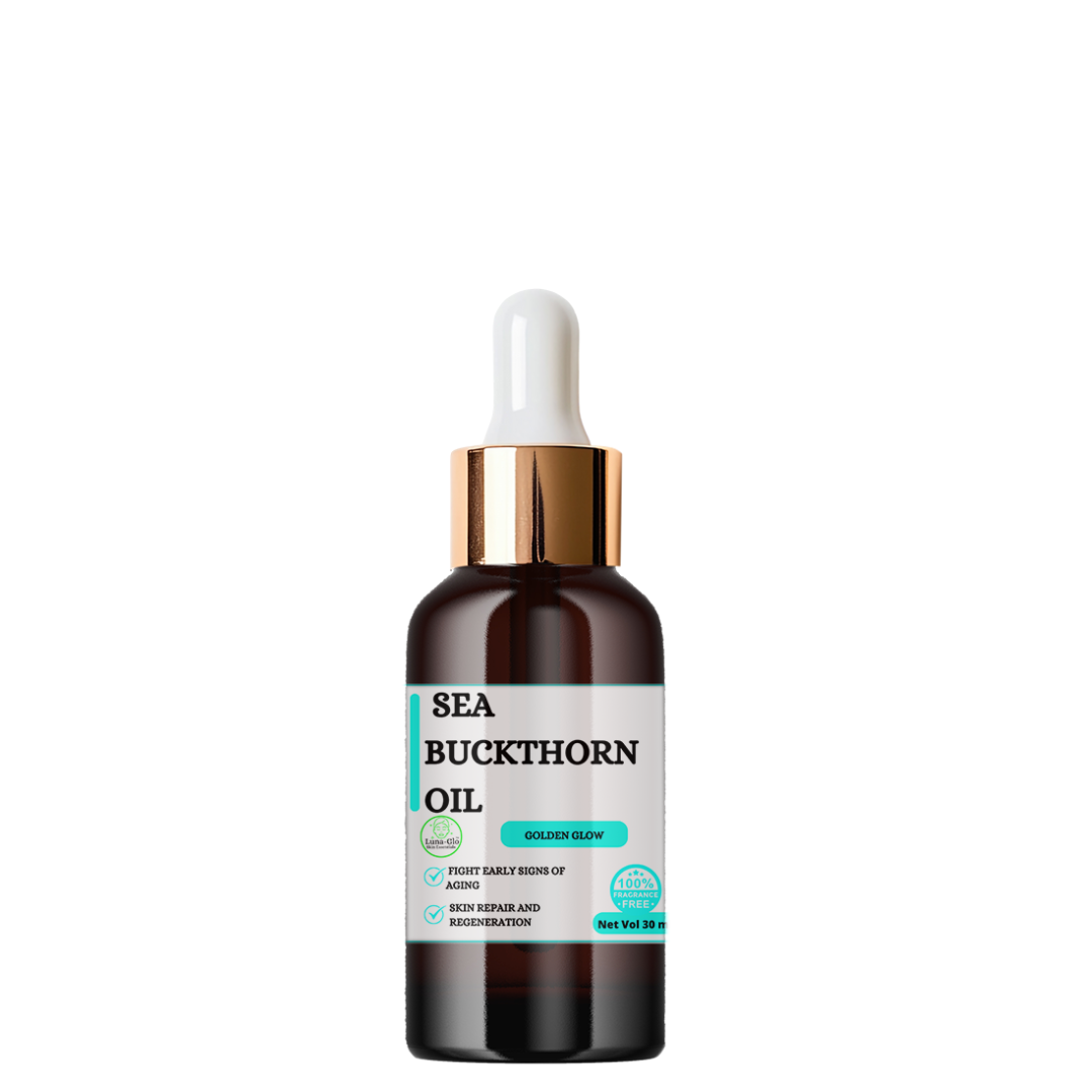 Sea Buckthorn Oil - A skin-repairing superfruit oil known for its deep healing, brightening, and anti-aging powers.