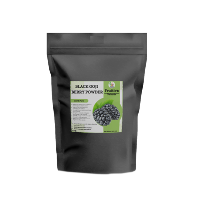 Black Goji Berry Powder -Packed with anthocyanins and OPCs to protect against oxidative stress