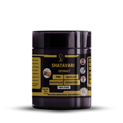 Shatavari Extract Powder -100% Pure,Relieves Menstrual Discomfort,Supports Hormonal Balance,Alleviates Menopause Symptoms