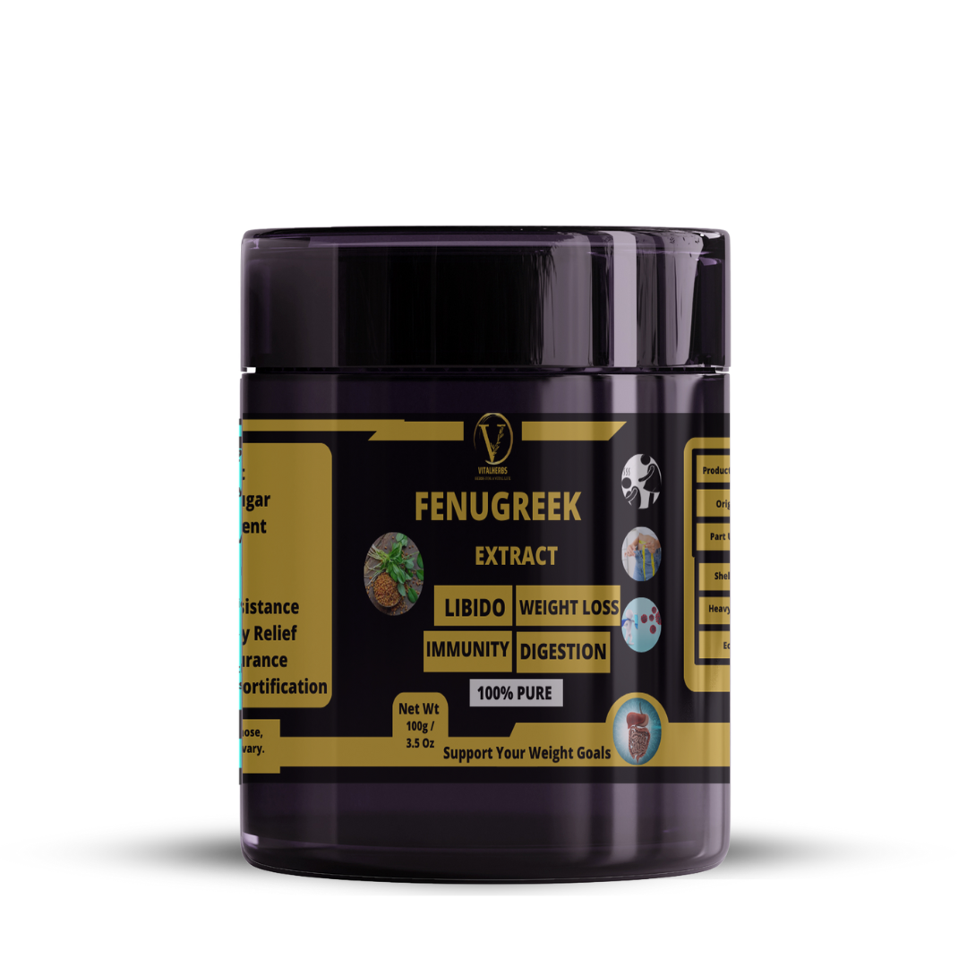 Fenugreek Extract Powder - 100% Pure,Finely Ground,Soluble in water,Supports weight management,Boost libido and Digestion