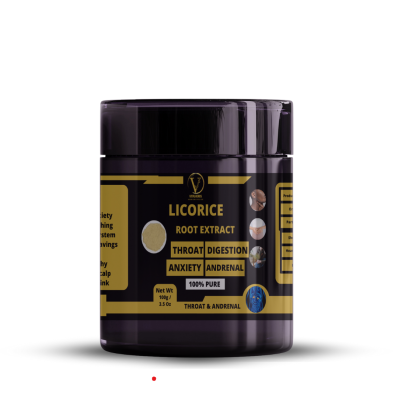 Licorice Root Powder-For Men & Women,For Sore Throats,Indigestion,Stress,Anxiety & Immunity