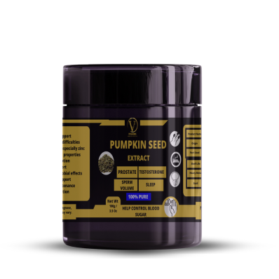 Pumpkin Seed Extract Powder - 100% Pure,Finely Ground,Soluble in water,supporting healthy cholesterol levels.