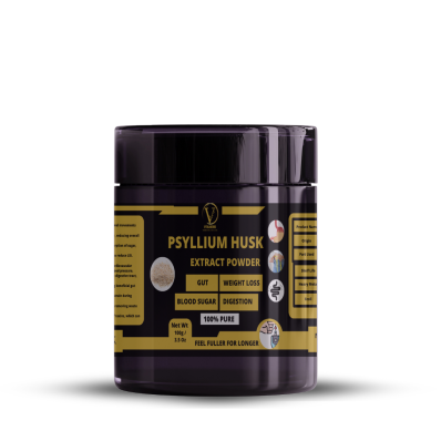 Psyllium Husk Powder- 100% Pure,95% Fiber,Helps you feel fuller for longer, maintain stable blood sugar levels,Lowers Cholesterol
