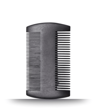 Mekis Anti-Static Beard Comb for detangling and evenly distributing oil and balm