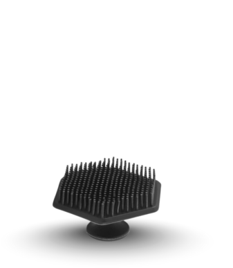 Mekis Silicone Beard Brush for cleaning and massaging beard and skin