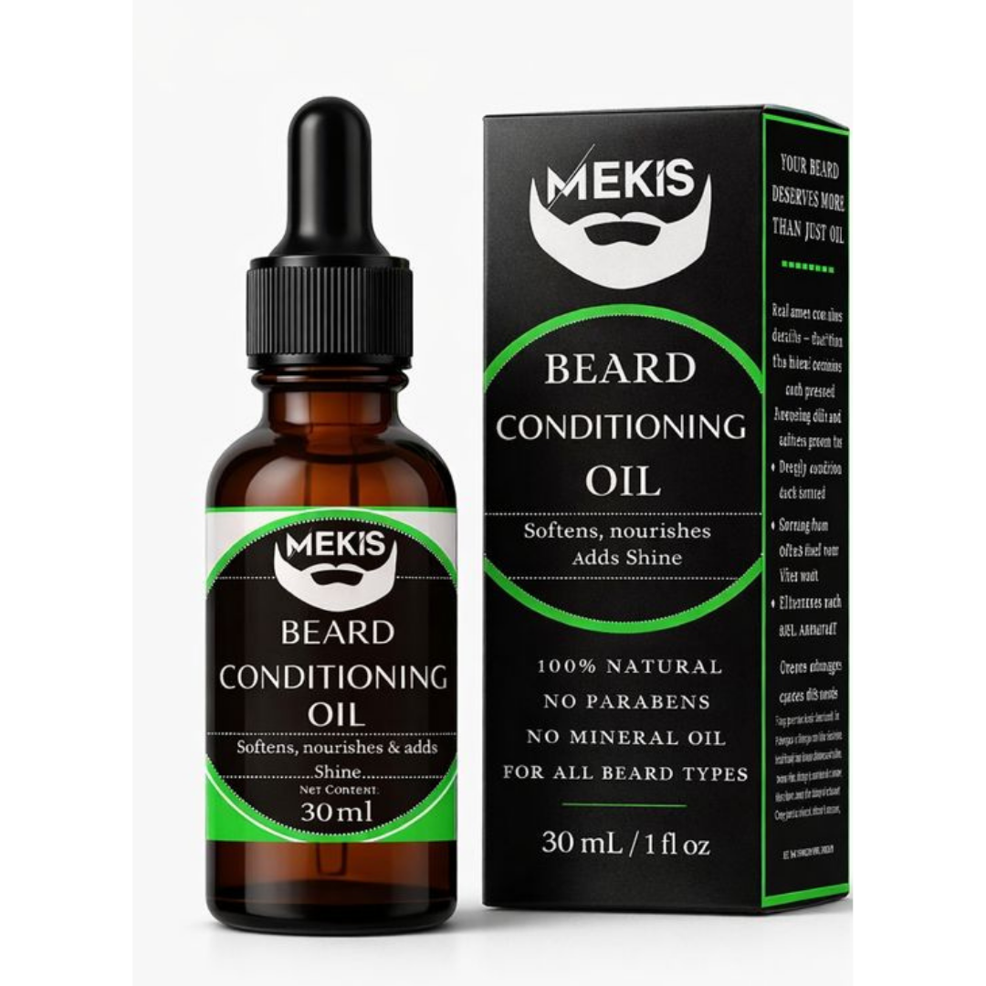 Beard Conditioning Oil -30ml,With Jojoba ,Argan & Vitamin E, Nourish. Strengthen. Command Presence. 1 Beard Conditioning Oil