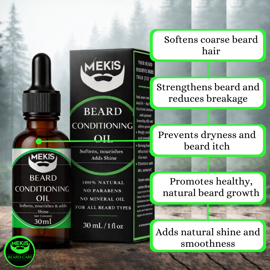 Beard Conditioning Oil -30ml,With Jojoba ,Argan & Vitamin E, Nourish. Strengthen. Command Presence. 2 Beard Conditioning Oil -30ml,With Jojoba ,Argan & Vitamin E, Nourish. Strengthen. Command Presence. - Image 2