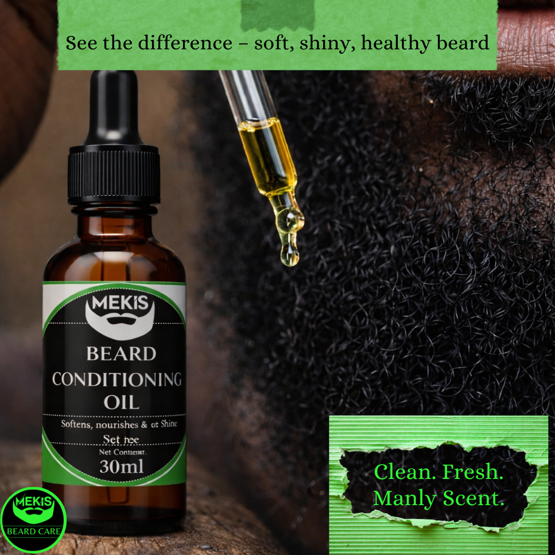 Beard Conditioning Oil -30ml,With Jojoba ,Argan & Vitamin E, Nourish. Strengthen. Command Presence. 3 Beard Conditioning Oil -30ml,With Jojoba ,Argan & Vitamin E, Nourish. Strengthen. Command Presence. - Image 3