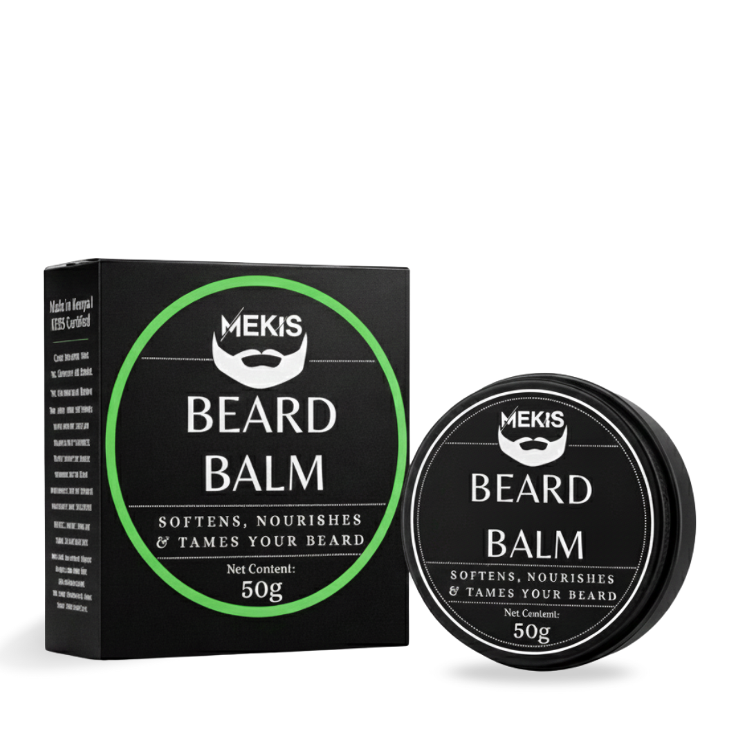 Beard Balm - Style. Protect. Stay Sharp All Day. 1 Mekis Beard Balm