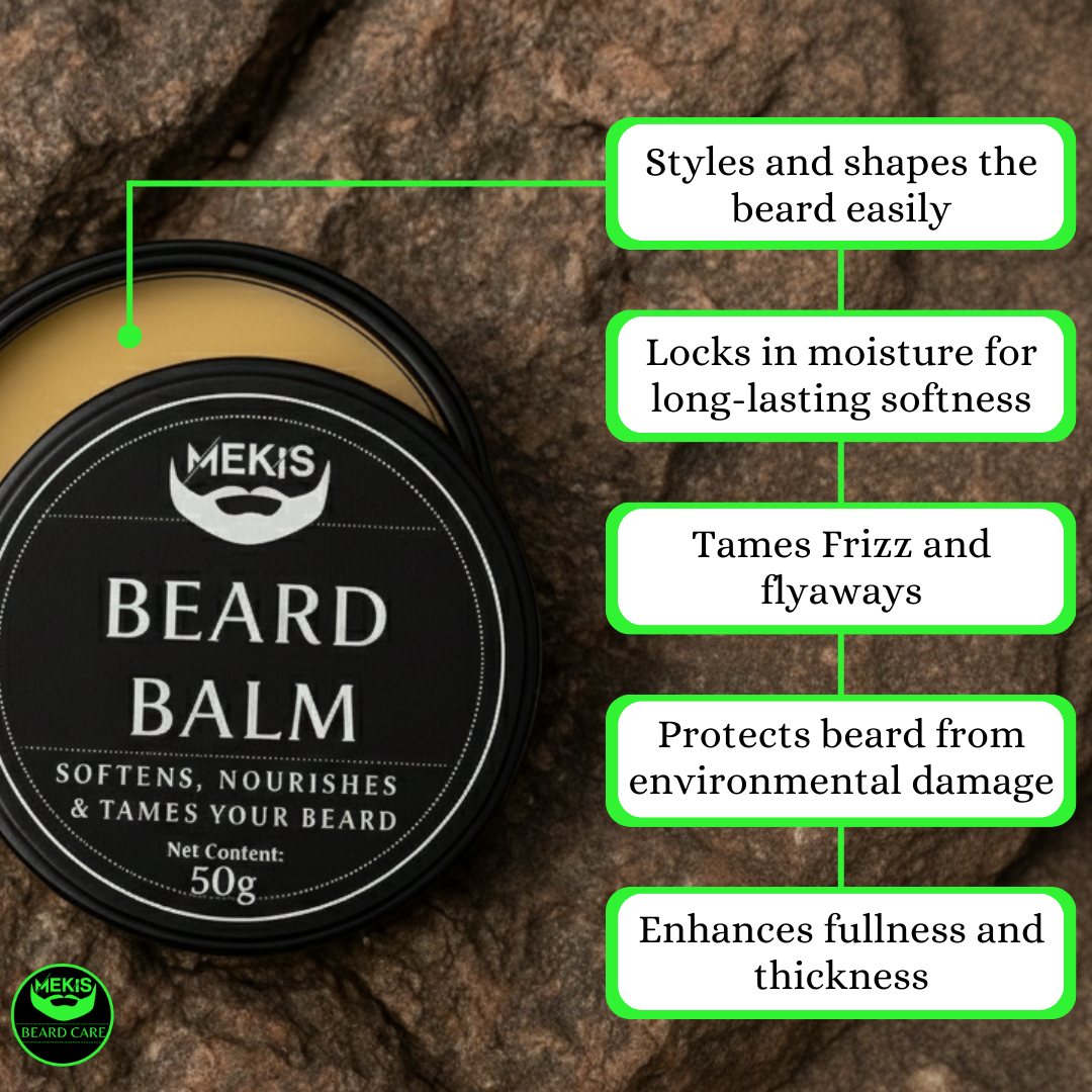 Beard Balm - Style. Protect. Stay Sharp All Day. 2 Beard Balm - Style. Protect. Stay Sharp All Day. - Image 2