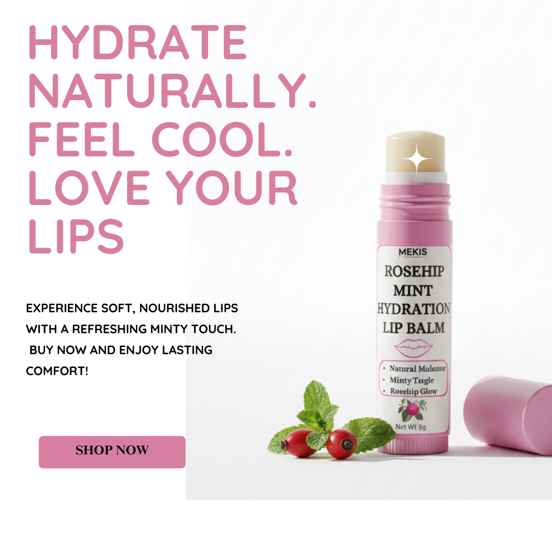Rosehip Mint Hydration Lip Balm - Hydrate & Refresh Naturally,With a Refreshing minty sensation 7 Rosehip Mint Hydration Lip Balm - Hydrate & Refresh Naturally,With a Refreshing minty sensation - Image 7