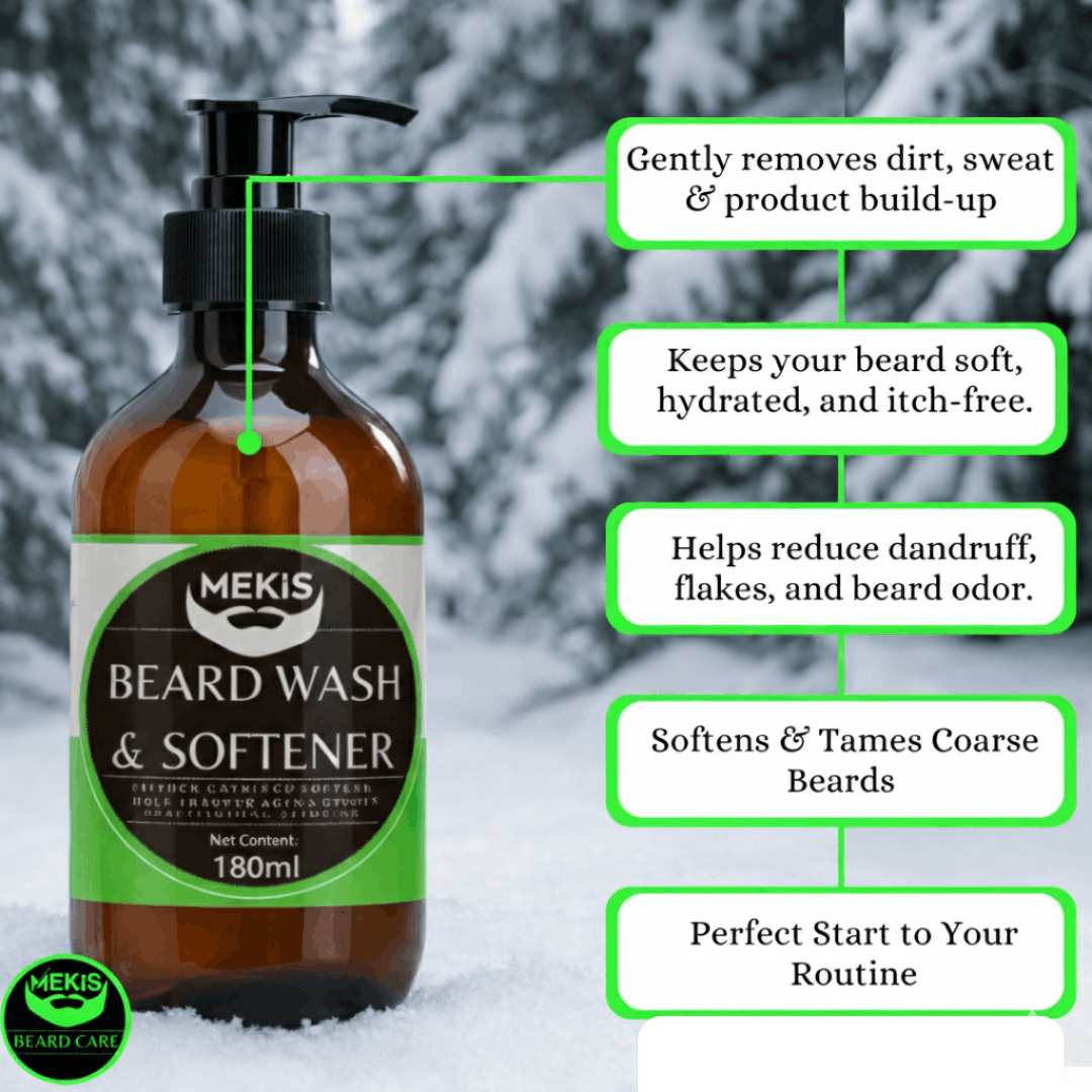 Complete Beard Care Kit - Full beard care for soft, healthy, and masculine-looking facial hair 2 Complete Beard Care Kit - Full beard care for soft, healthy, and masculine-looking facial hair - Image 2