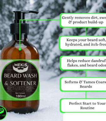 beard wash 180 by Mekis Beared