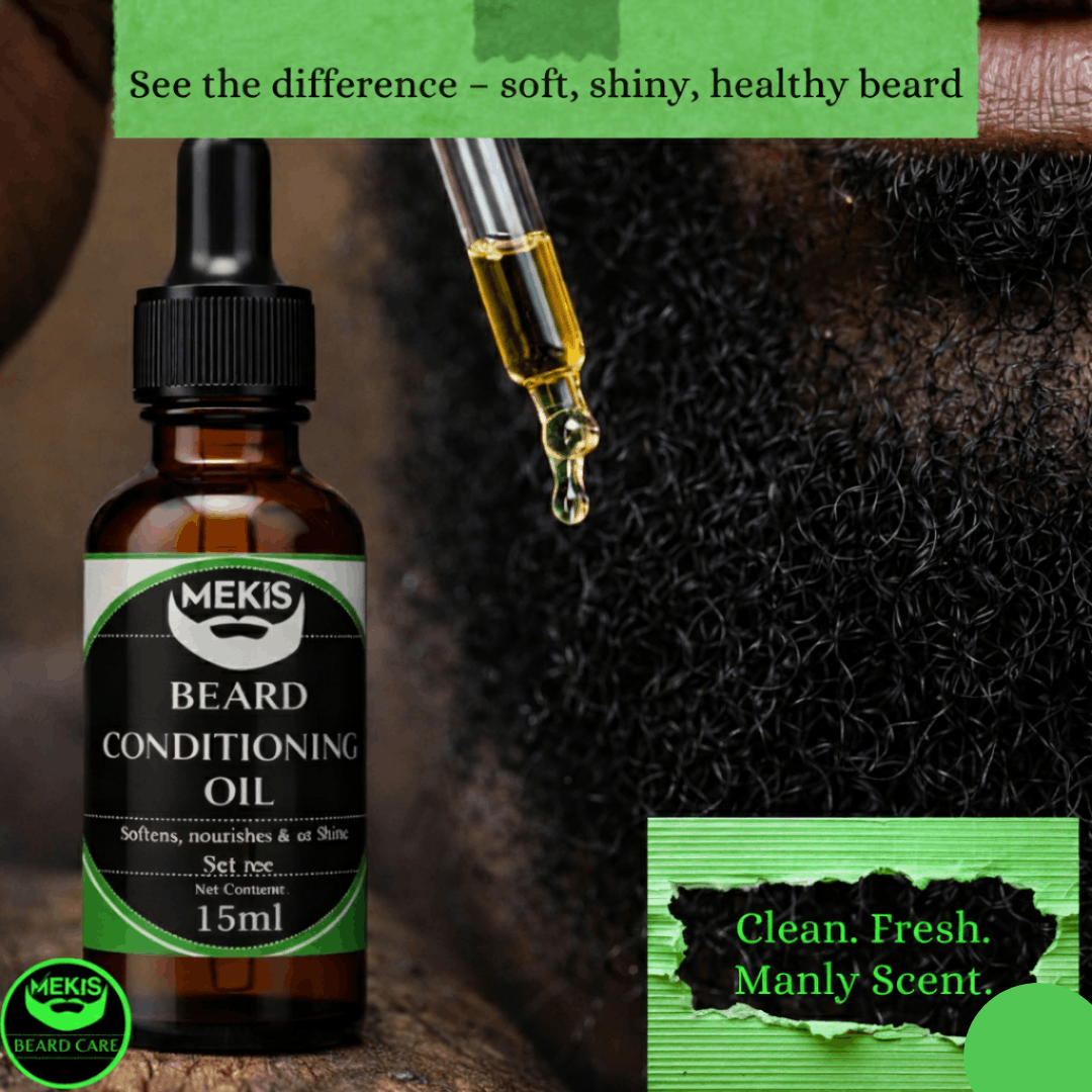 Beard Conditioning Oil + Balm - Reduces dryness, beard itch, and flakes 6 Beard Conditioning Oil + Balm - Reduces dryness, beard itch, and flakes - Image 6