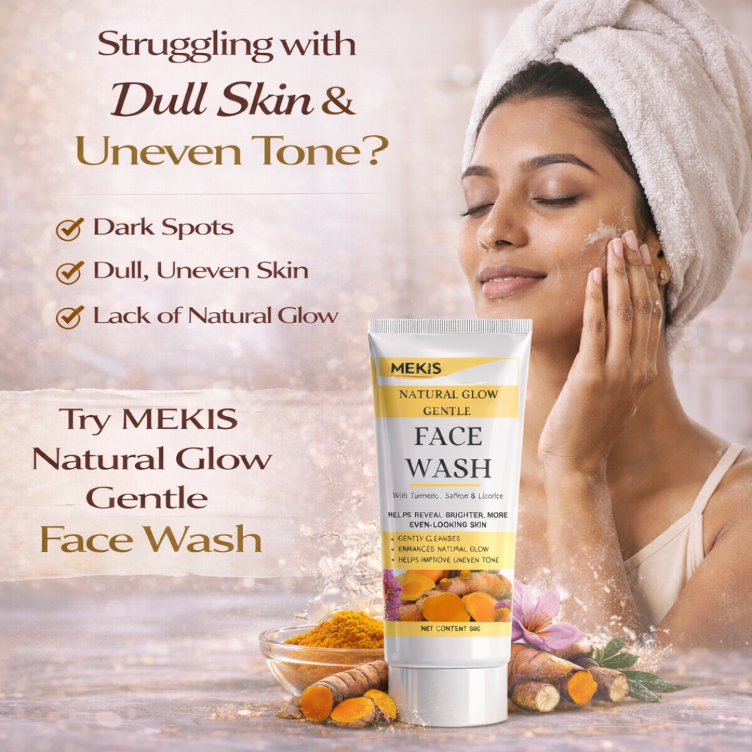 Natural Glow Brightening Face Wash - Brightens Dull Skin,Improves Uneven Skin Tone 2 Natural Glow Brightening Face Wash - Brightens Dull Skin,Improves Uneven Skin Tone - Image 2