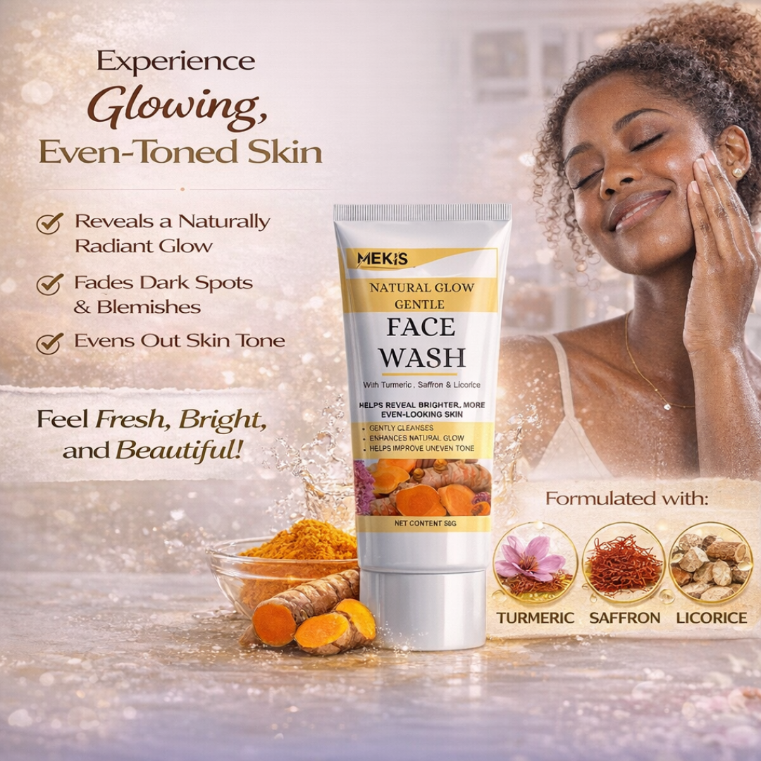 Natural Glow Brightening Face Wash - Brightens Dull Skin,Improves Uneven Skin Tone 3 Natural Glow Brightening Face Wash - Brightens Dull Skin,Improves Uneven Skin Tone - Image 3