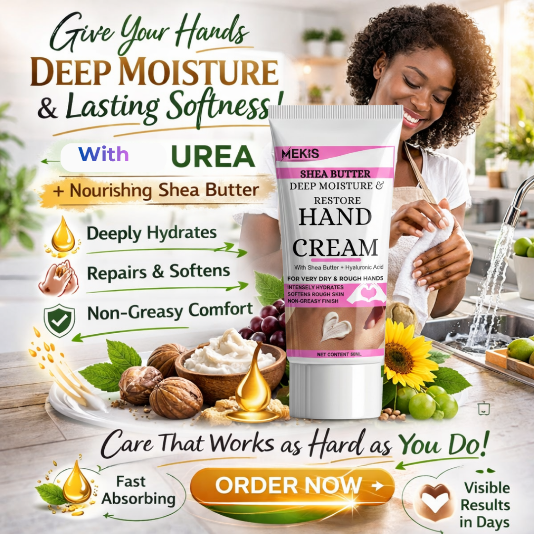 Shea Butter Deep Moisture & Restore Hand Cream - Deeply hydrates dry hands ,Softens rough, cracked skin 2 Shea Butter Deep Moisture & Restore Hand Cream - Deeply hydrates dry hands ,Softens rough, cracked skin - Image 2