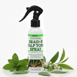 Home 5 Soothing Braid & Scalp Tonic Spray - Helps calm itchy & Irritated scalp ,Keeps braids fresh between washes