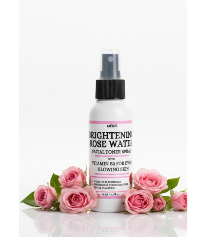 Brightening Rose Water + Vitamin B3 + Glycerine Facial Toner Brightening Rose Water + Vitamin B3 + Glycerine Facial Toner