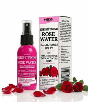 Brightening Rose Water + Niacinamide Mist Facial Toner
