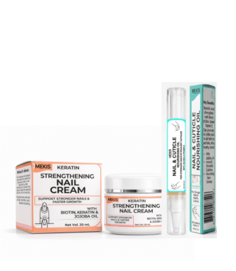 Keratin Nail Cream + Nourishing Cuticle Oil Pen -