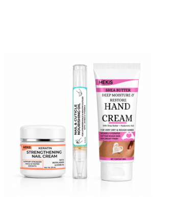 Shea Butter Hand Cream + Keratin Nail Strengthening Cream + Nourishing Oil Pen